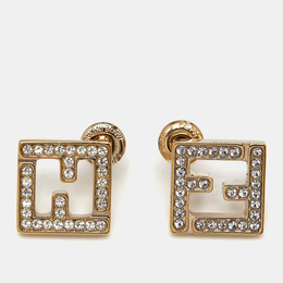 Fendi: Серьги  FF