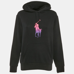 Polo Ralph Lauren: Чёрный свитшот 