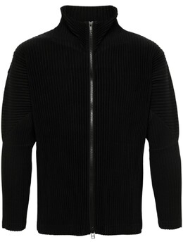 Homme Plissé Issey Miyake: Чёрные пиджаки 