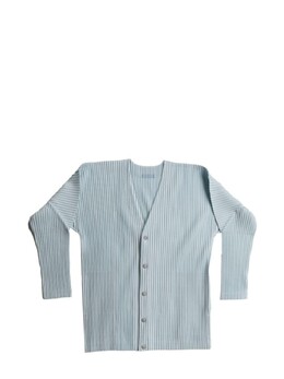 Homme Plissé Issey Miyake: Кардиган с v-образным вырезом 
