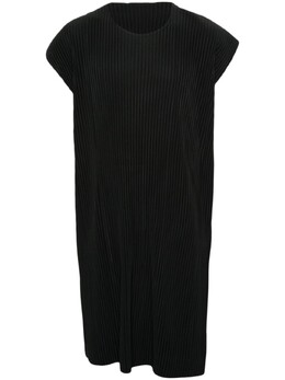 Homme Plissé Issey Miyake: Серая футболка 