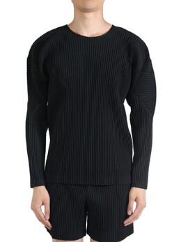 Homme Plissé Issey Miyake: Футболка с длинным рукавом 