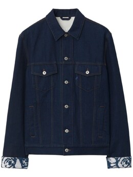 Burberry: Джинсовая куртка 