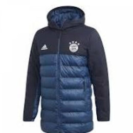 Adidas: Синяя куртка 