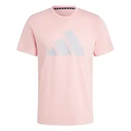 Adidas: Розовая футболка  Essentials