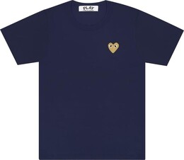 Comme Des Garçons Play: Синяя футболка  Heart