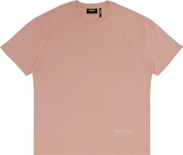 Fear of God: Розовая футболка 