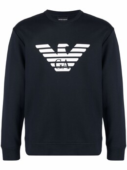 Emporio Armani: Синяя толстовка 