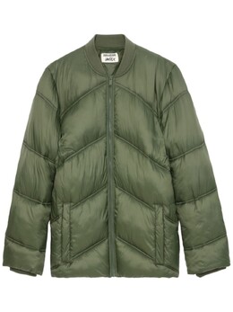 Zadig&Voltaire: Зелёный пуховик 