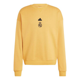 Adidas: Жёлтый свитшот  Madrid