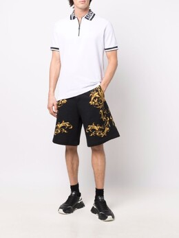 Versace Jeans Couture: Чёрные шорты 