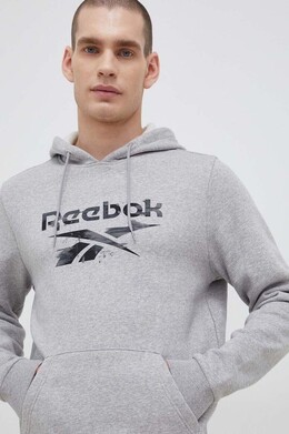 Reebok: Серая толстовка 