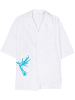 Lanvin: Рубашка в полоску 