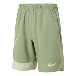 Nike: Зелёные шорты  Dri FIT