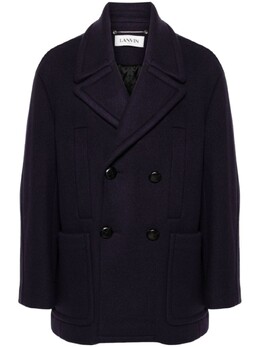 Lanvin: Двубортное пальто 