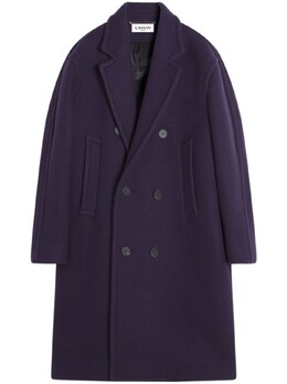 Lanvin: Двубортное пальто 