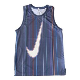 Nike: Синяя майка  Dri FIT