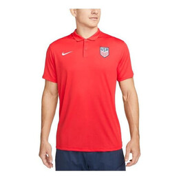 Nike: Красная рубашка  Dri FIT
