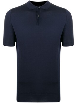 John Smedley: Синяя рубашка 