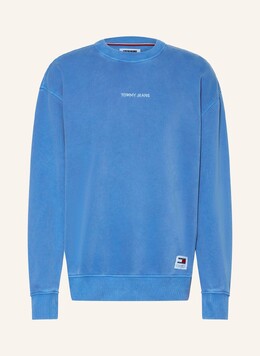 Tommy Jeans: Синяя толстовка 