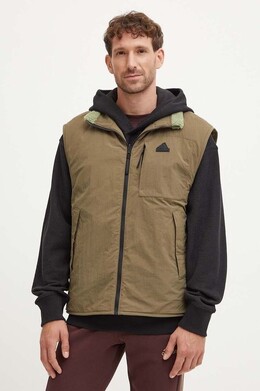 Adidas: Зелёный жилет 