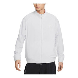 Nike: Белая куртка  Dri FIT