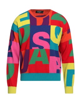Dsquared2: Оранжевый свитер 