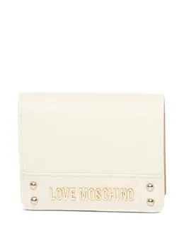 Love Moschino: Бежевый кошелёк 
