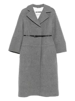 Jil Sander: Пальто из шерсти 