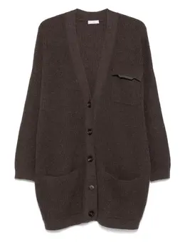 Brunello Cucinelli: Коричневый кардиган 