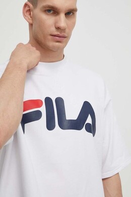 Fila: Белая футболка 