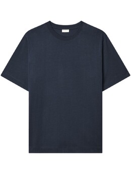 Dries Van Noten: Синяя футболка 