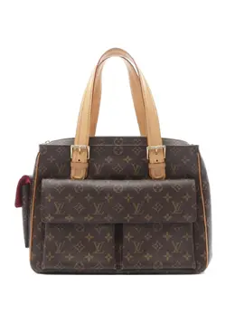 Louis Vuitton Pre-Owned: Коричневая сумка 