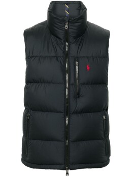 Polo Ralph Lauren: Чёрный жилет 