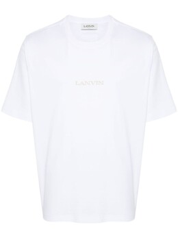 Lanvin: Белая футболка 