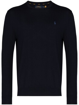 Polo Ralph Lauren: Синий свитер 