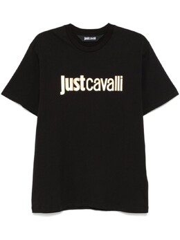 Just Cavalli: Чёрная футболка 