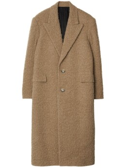 Burberry: Коричневое пальто 