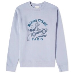 Maison Kitsuné: Голубая толстовка 