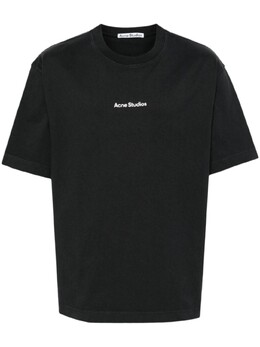 Acne Studios: Чёрная футболка 