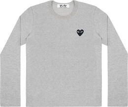 Comme Des Garçons Play: Свитшот  Heart с длинным рукавом
