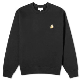 Maison Kitsuné: Чёрная толстовка 