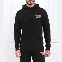 Tommy Hilfiger: Чёрная толстовка 