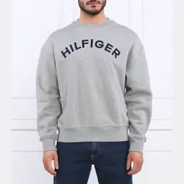 Tommy Hilfiger: Серая толстовка 