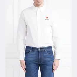 Kenzo: Белая рубашка 