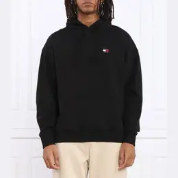 Tommy Hilfiger: Чёрная толстовка 