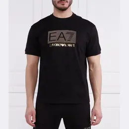 EA7: Чёрная футболка 