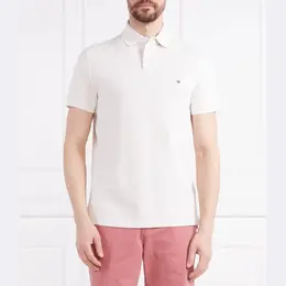 Tommy Hilfiger: Бежевая рубашка  1985