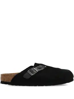 Birkenstock: Чёрные сабо  Boston