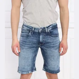 Pepe Jeans London: Синие шорты 